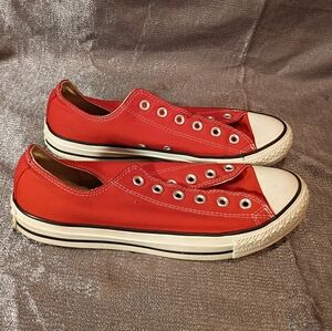 Converse AL STAR Red Low-Top Sneakers